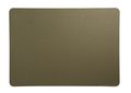 ASA Selection Placemat - Leather Optic Rough - Olive - 46 x 33 cm