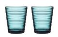 Iittala Aino Aalto glas 22cl - zeeblauw - 2 stuks