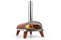 ZiiPa Pizza Oven Piana - Houtgestookt - met Thermometer - Terracotta - voor ø 30 cm pizza's