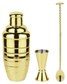 Paderno Cocktailset Starter Goud 3-Delig