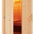Porte de sauna à économie d'énergie - Karibu