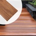 Terrassendielen Cumaru Hartholz rundum glatt gehobelt 2,1 x 14,5 cm - PREMIUM FAS-Qualität