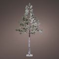 Kerstverlichting LED kerstboom, besneeuwde dennenboom 180 cm hoogte 