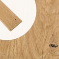 Eichenholz Nut- und Feder Profilbrett, getrocknet und glatt gehobelt 2 x 12 x 200 cm