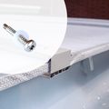 Vis Torx en Polycarbonate en inox avec rondelle en nylon 4.8 x 32 mm - Par pièce