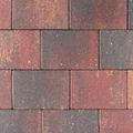 Straksteen Paars ongetrommeld 20 x 30 x 6 cm