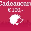 Cadeaucard 100 euro