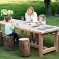 boomstam blad tafel