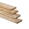 Schutting tuinplank grenen hout Gadero 2.8 x 7 cm