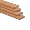 Planches en bois exotique dur - 1.6 cm x 7 cm
