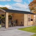 Tastrup 7 met overkapping Karibu