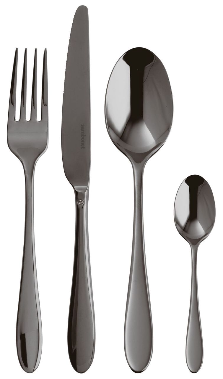 Set posate Sambonet Velvet Argento 24 pezzi ? Disponibile su Cookinglife