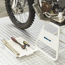 Motorbokje Husqvarna wit
