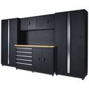 Werkbank 160 cm met bovenkast en twee gereedschapskasten 3