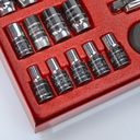 16 delige dopsleutelset
