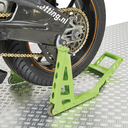 MotoGP Paddocksteun achterband Kawasaki Groen