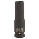 Lange krachtdop 14 mm 3/8" opname - 3 stuks 2
