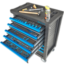 Gevulde gereedschapswagen Ultimate PRO 8 lades 5 lades gevuld 1