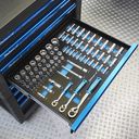 Module doppenset in gereedschapswagen