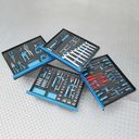 set gereedschap voor 4 lades