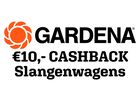 Gardena Slangenwagens Cashback