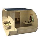 Oval sauna binnenkant
