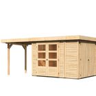 Cabane de jardin en bois "Retola 2" Karibu avec abri