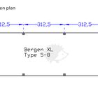 Betonpoeren plan - Bergen XL type 5-8