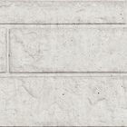SCHMAL Betonzaun Platte Felsmotiv 4,8 x 26 x 184 cm - Hellgrau