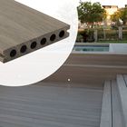 WPC Hohlkammer Komposit Terrassendiele - Fun-Deck Multigrey Light (Hellgrau) - für Clips
