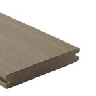 Lames de terrasse en composite WPC lisse - Fun-Deck 23 x 138 mm - Brun gris