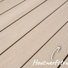 Fun-Deck Terrassendiele Massiv Komposit Ibiza Cremeweiß Holzmaserung