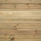 Lames de bardage en bois pin imprégné - 1,8 x 14,5 cm