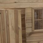 Laura houten deur en raam speelhuisje 