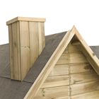 Schoorsteen houten speelhuisje Milan