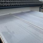 Carport polycarbonaat dak muurprofiel aluminium