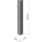 betonpoer voor aluminium veranda's