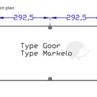 Betonpoeren plan - Type Goor / Markelo