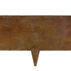 Wovar Cortenstaal Borderrand 24 cm hoog, 106 cm lang, 1.5 mm dik - Flexibel
