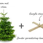 easyfix kerstboom standaard hout
