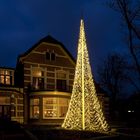 Fairybell 10 meter flagstangs-juletræ 8000 LED-lys - uden stang