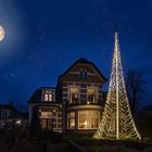 Fairybell 12 meter flagstangs-juletræ 4000 LED-lys - uden stang