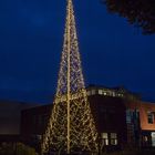 Fairybell 12 meter flagstangs-juletræ 4000 LED-lys - uden stang