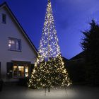 Fairybell 6 meter flagstangs-juletræ 1200 LED-lys - uden stang 