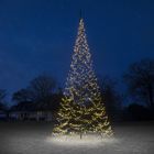 Fairybell 8 meter flagstangs-juletræ 1500 LED-lys - uden stang