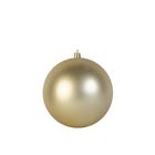 Grote kerstbal goud 10 cm