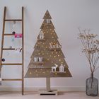 Weihnachtsbaum aus Gerüstholz - blickdicht mit LED Beleuchtung  170 cm Aktion