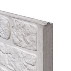 Römisches Motiv Betonplatte weißgrau