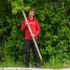 Rundpæl cylinderfræset 6 cm fyrretræ imprægneret