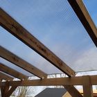 Panneaux de toit en polycarbonate transparent
